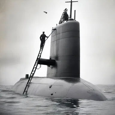 Why did the submarine bring a ladder to the naval battle? Because it wanted to go on board!