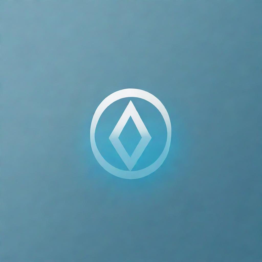 Create a minimalistic logo for 'ARNIK' with a transparent pool in the background, utilizing crisp lines and clear composition for a sophisticated look.