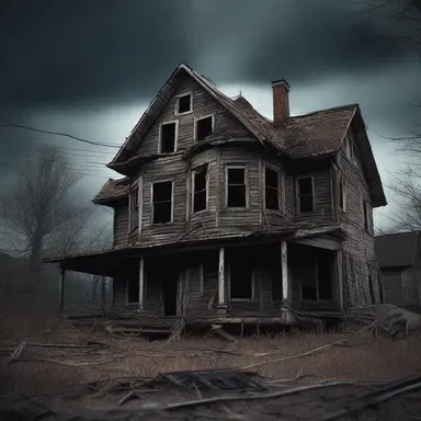 The horror movie depicted a haunted house where all the electronic devices malfunctioned due to high resistivity of the building materials.