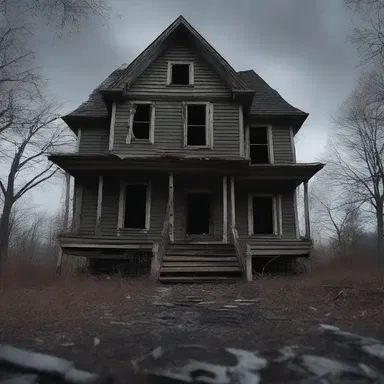 The horror movie depicted a haunted house where all the electronic devices malfunctioned due to high resistivity of the building materials.