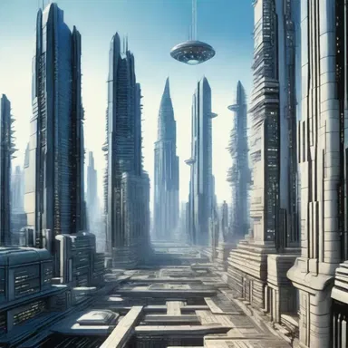 The science fiction novel described a futuristic city where buildings were constructed with advanced materials that had extremely low resistivity.