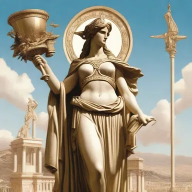 In Greek mythology, the goddess Athena punished the city of Athens with a period of inaction, causing crops to stop growing and commerce to decline.