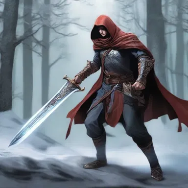 The magical sword wielded by the protagonist had the power to induce inaction upon their adversaries, freezing them in time.