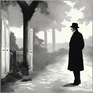 The protagonist receives a lavish inheritance from a distant relative in the classic novel.