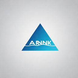 Generate a minimalist logo for a pool construction business named 'ARNIK' utilizing clean, modern design elements associated with construction and pools.