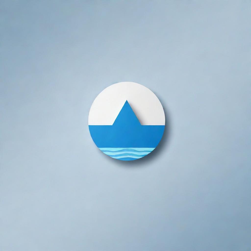 Design a minimalist logo for the pool construction company 'ARNIK', integrating elements of pools, buildings, and technology into the design through clean, modern iconography.