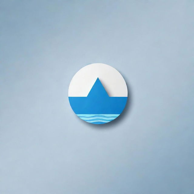 Design a minimalist logo for the pool construction company 'ARNIK', integrating elements of pools, buildings, and technology into the design through clean, modern iconography.