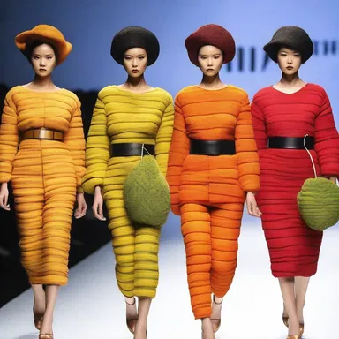 The vibrant colors and unique texture of pulasan fruit served as inspiration for the latest fashion collection showcased at the renowned fashion week.