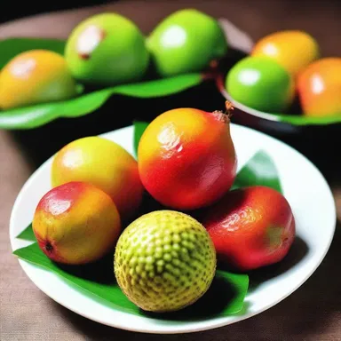 The author described the exotic pulasan fruit in great detail in his novel, enticing readers with its irresistibly sweet taste.