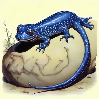 The web-toed salamander appeared in the popular fantasy novel, bringing a touch of surrealism to the story.