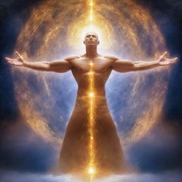 Visualize a divine entity, absolute in its power, transcendent and unfathomable, the ultimate definition of omnipotence