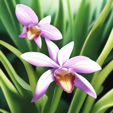 In the anime series, the protagonist discovers a rare Maxillaria orchid that has magical powers.