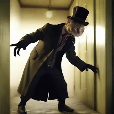 In the fantasy realm, the lodger possessed magical powers and could shape-shift into different animals.