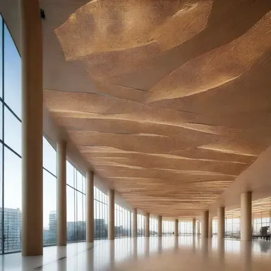 The architects incorporated astronavigation into the design of the building, using the positions of the stars to align the structure.