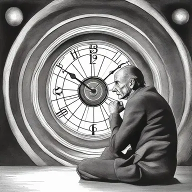 Lost in his thoughts, the muser contemplated the possibility of time travel and its implications on the space-time continuum.