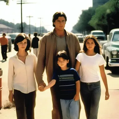 The protagonist's loyalty to his family was unalterably portrayed throughout the movie.