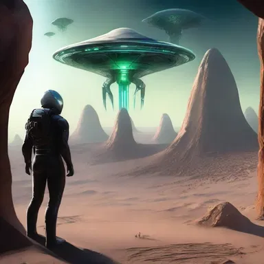 In the science fiction novel, the protagonist used a futuristic indicator to determine the presence of alien life.