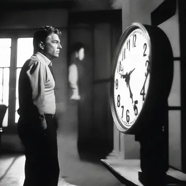 The director skillfully used the indicator of a ticking clock to create tension in the suspenseful scene.