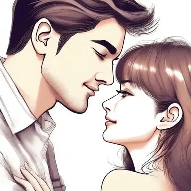 Her flushed cheeks and rapid heartbeat were indicators of her deepening feelings for him.
