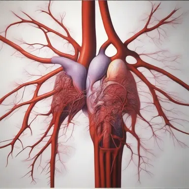 The painting titled 'Perineal Artery' beautifully captures the delicate structure of the blood vessels in the perineum, created by a renowned artist.