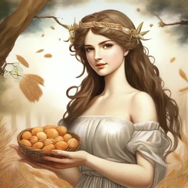 In Greek mythology, Demeter offered barley-sugar candies to Persephone as a sweet treat during her time in the underworld.