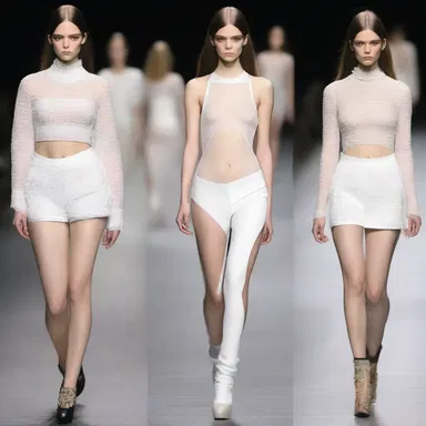 The fashion designer's collection evoked a vehement reaction from the critics.