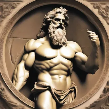 In Greek mythology, Zeus was known for his vehement determination to maintain his power.