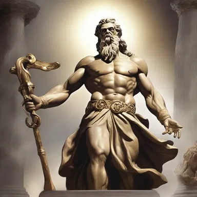 In Greek mythology, Zeus was known for his vehement determination to maintain his power.