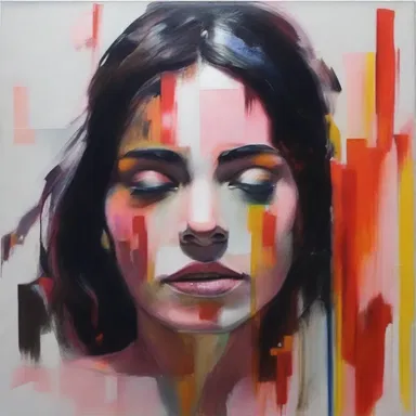 The artist's paintings reflected the vehement emotions she experienced while creating them.