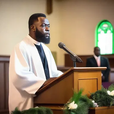 During the sermon, the preacher delivered a vehement message to the congregation, filled with great force and passion to emphasize the importance of faith.