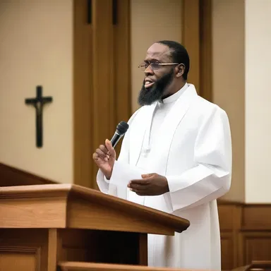 During the sermon, the preacher delivered a vehement message to the congregation, filled with great force and passion to emphasize the importance of faith.