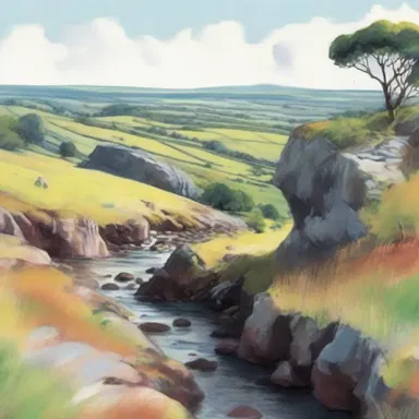 The author beautifully described the siltstone landscape, creating vivid imagery in the reader's mind.