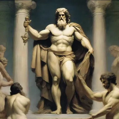 In Greek mythology, the god Zeus showed disdain towards mortals.