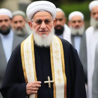 The religious leader's disdain for people of other faiths was evident in his condescending attitude.