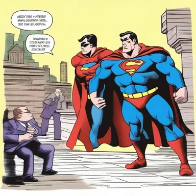 The superhero disdained the villain's evil plan, vowing to stop him at all costs.