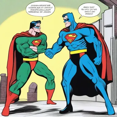 The superhero disdained the villain's evil plan, vowing to stop him at all costs.