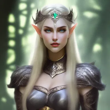 The elven princess disdained the human warrior, believing her people to be far superior in every way.
