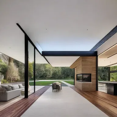 The clients were chuffed with the final design of their modern and luxurious home.