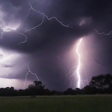 The night was stormily silent, and as lightning flashed across the dark sky, a sense of dread filled the air.