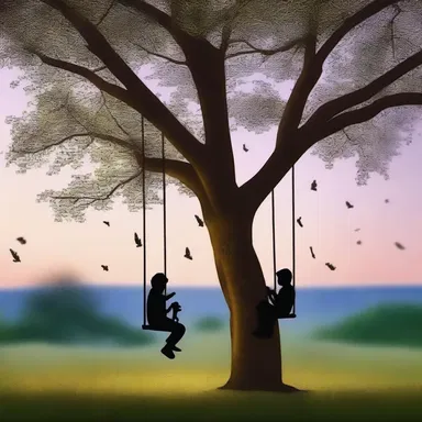 The couple spent the evening watching the cute phalangers swinging from tree to tree.
