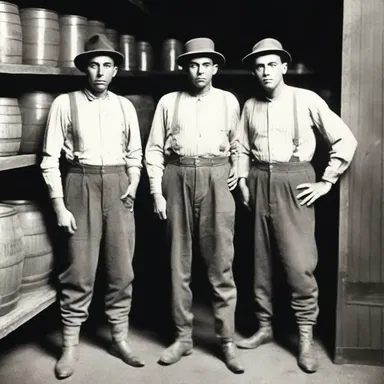 During the Prohibition era, many jailbirds were involved in illegal activities such as bootlegging.