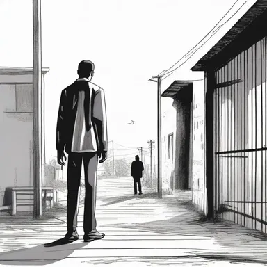 In the novel, the protagonist discovers that his long-lost father is a notorious jailbird.