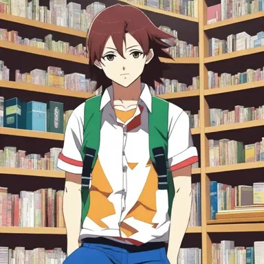 The protagonist of the anime series was an unpowered high school student with no special abilities.