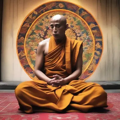 The monk dedicated his life to living an unpowered existence, focusing on spiritual enlightenment.
