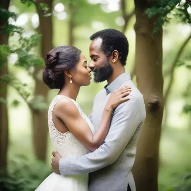 Their love story was portrayed in an unconventional way, with unexpected twists and turns.