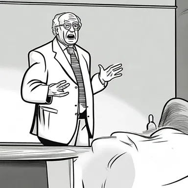 The professor's unconventional teaching methods made his lectures more like stand-up comedy shows.