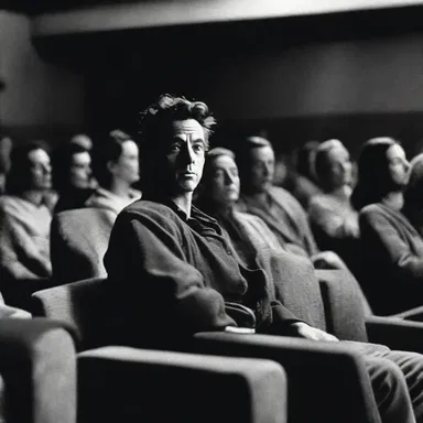 The director's unconventional use of non-linear storytelling captivated the audience in the cinema.