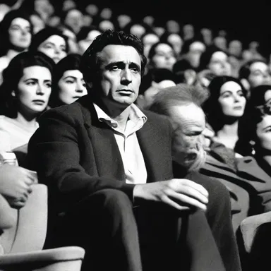The director's unconventional use of non-linear storytelling captivated the audience in the cinema.
