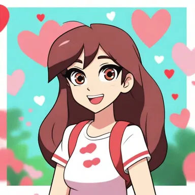 In the animated series, the character's heart would skip a beat with a gallop rhythm every time they saw their crush, revealing their hidden emotions.