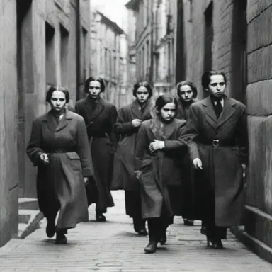 During World War II, the Jewish population was sequestered and confined to ghettos by the Nazis.